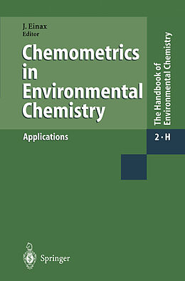 Livre Relié Chemometrics in Environmental Chemistry - Applications de 