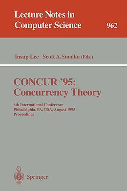 Kartonierter Einband CONCUR '95 Concurrency Theory von 