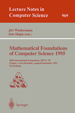 Kartonierter Einband Mathematical Foundations of Computer Science 1995 von 