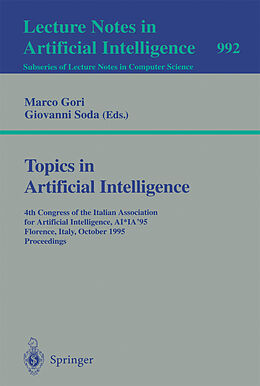 Kartonierter Einband Topics in Artificial Intelligence von 