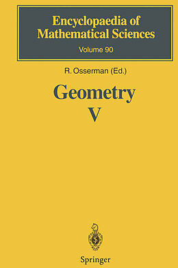 Fester Einband Geometry V von Hoffmann, D.
