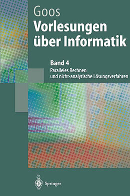 Kartonierter Einband Vorlesungen über Informatik von Gerhard Goos