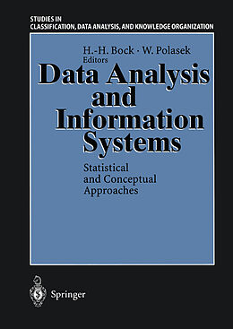 Couverture cartonnée Data Analysis and Information Systems de 