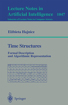 Kartonierter Einband Time Structures von Elzbieta Hajnicz