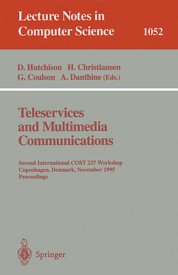 Kartonierter Einband Teleservices and Multimedia Communications von 