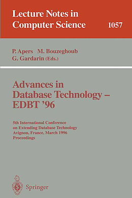 Kartonierter Einband Advances in Database Technology EDBT '96 von 