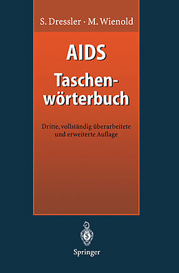 Kartonierter Einband AIDS Taschenwörterbuch von Stephan Dressler, Matthias Wienold