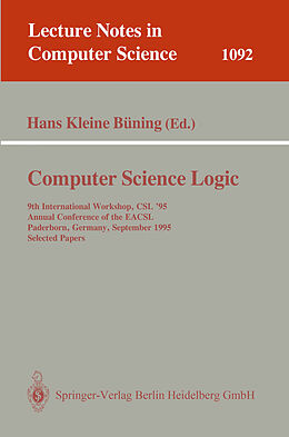 Kartonierter Einband Computer Science Logic von 