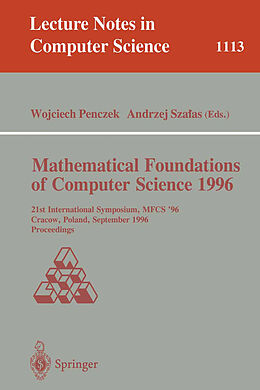 Kartonierter Einband Mathematical Foundations of Computer Science 1996 von 