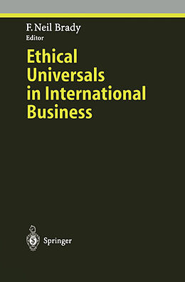 Livre Relié Ethical Universals in International Business de 