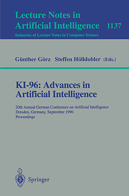 Kartonierter Einband KI-96: Advances in Artificial Intelligence von 