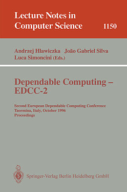 Kartonierter Einband Dependable Computing - EDCC-2 von 