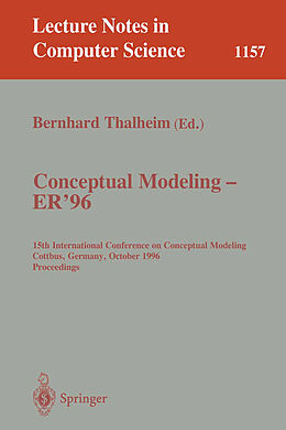 Kartonierter Einband Conceptual Modeling - ER '96 von 