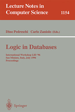 Kartonierter Einband Logic in Databases von 