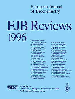 Couverture cartonnée EJB Reviews 1996 de 