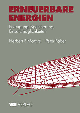 Kartonierter Einband Erneuerbare Energien von Herbert Matare, Peter Faber