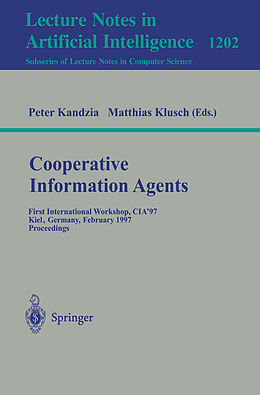 Kartonierter Einband Cooperative Information Agents von 