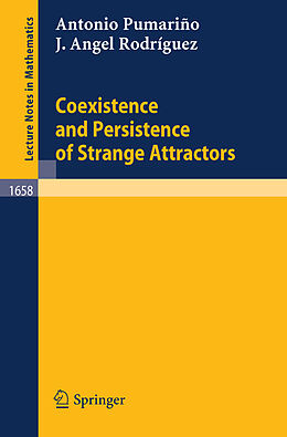 Couverture cartonnée Coexistence and Persistence of Strange Attractors de Angel J. Rodriguez, Antonio Pumarino