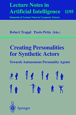 Kartonierter Einband Creating Personalities for Synthetic Actors von 
