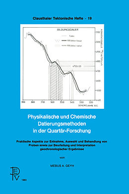 Kartonierter Einband Physikalische und Chemische Datierungsmethoden in der Quartär-Forschung von Mebus A. Geyh
