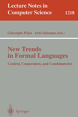 Kartonierter Einband New Trends in Formal Languages von 