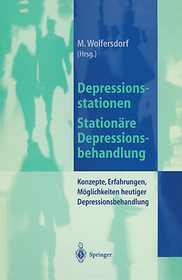 Kartonierter Einband Depressionsstationen/Stationäre Depressionsbehandlung von 