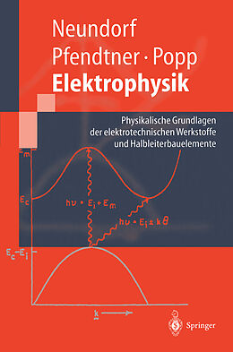 Kartonierter Einband Elektrophysik von Dörte Neundorf, Reinhard Pfendtner, H.-P. Popp