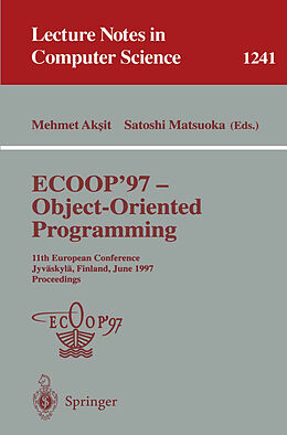 Kartonierter Einband ECOOP '97 - Object-Oriented Programming von 