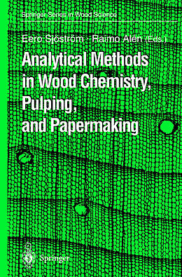 Livre Relié Analytical Methods in Wood Chemistry, Pulping, and Papermaking de 