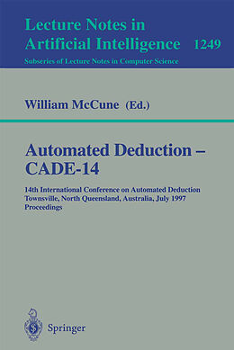 Kartonierter Einband Automated Deduction - CADE-14 von 