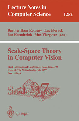 Kartonierter Einband Scale-Space Theory in Computer Vision von 