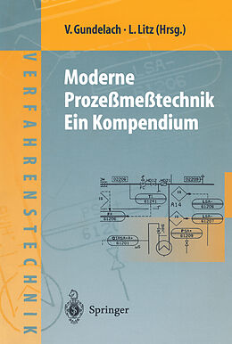 Fester Einband Moderne Prozeßmeßtechnik von Volkmar Gundelach, Lothar Litz