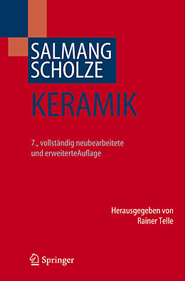 Fester Einband Keramik von Hermann Salmang, Horst Scholze