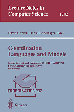 Kartonierter Einband Coordination Languages and Models von 