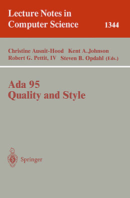 Kartonierter Einband Ada 95, Quality and Style von 
