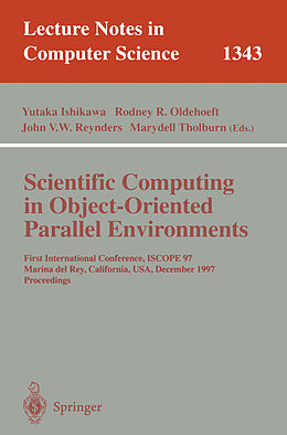 Kartonierter Einband Scientific Computing in Object-Oriented Parallel Environments von 