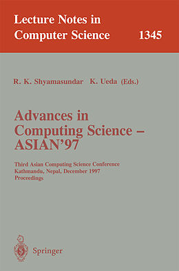Kartonierter Einband Advances in Computing Science - ASIAN'97 von 