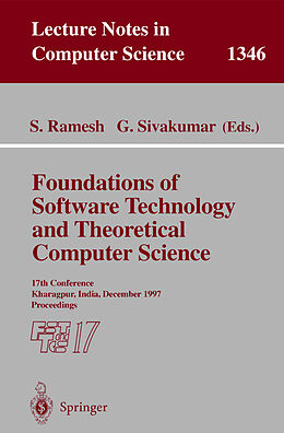 Kartonierter Einband Foundations of Software Technology and Theoretical Computer Science von 