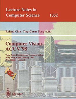 Couverture cartonnée Computer Vision - ACCV'98 de 