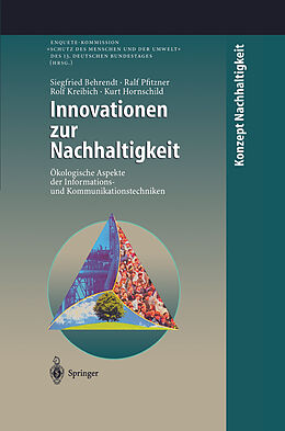 Fester Einband Innovationen zur Nachhaltigkeit von Siegfried Behrendt, Ralf Pfitzner, Rolf Kreibich