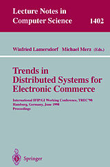 Couverture cartonnée Trends in Distributed Systems for Electronic Commerce de 