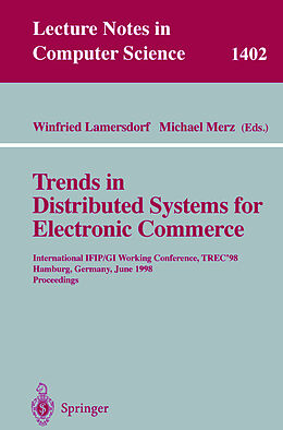 Kartonierter Einband Trends in Distributed Systems for Electronic Commerce von 