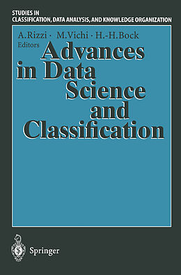 Couverture cartonnée Advances in Data Science and Classification de 