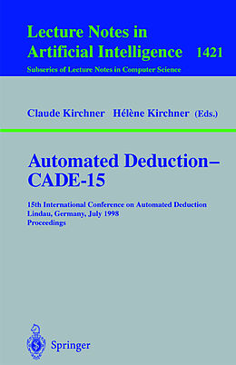 Kartonierter Einband Automated Deduction - CADE-15 von 