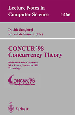 Kartonierter Einband CONCUR '98 Concurrency Theory von 