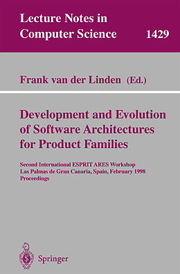 Kartonierter Einband Development and Evolution of Software Architectures for Product Families von 