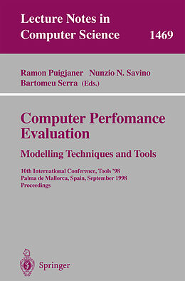 Kartonierter Einband Computer Performance Evaluation von 