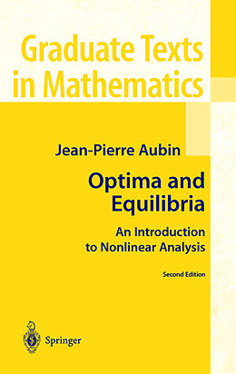 Livre Relié Optima and Equilibra de Jean-Pierre Aubin