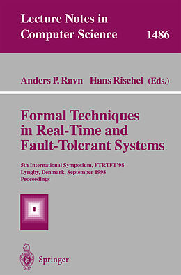 Kartonierter Einband Formal Techniques in Real-Time and Fault-Tolerant Systems von 
