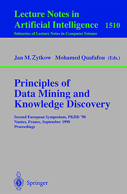 Kartonierter Einband Principles of Data Mining and Knowledge Discovery von 